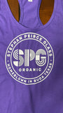 New SPG Homeblown in Buda Texas Screen Print Tank in Purple