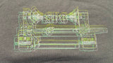 Tank Top Tri-Lathe Screen Print Gray